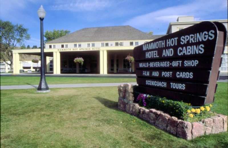 Mammoth Hot Springs Hotel Eksteriør billede